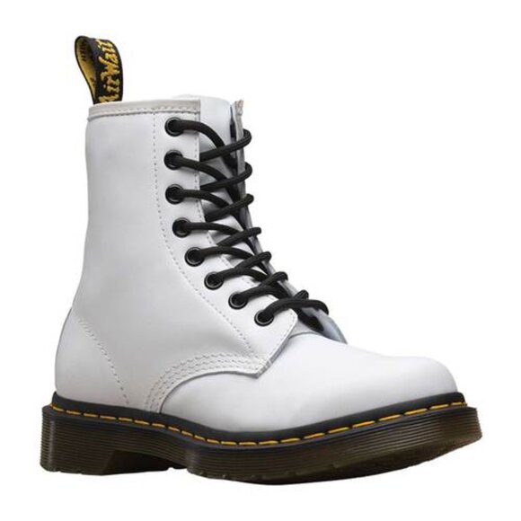 NWT Doc Martens 1460 Women's Softy T Leather Lace-up Combat Boots White Size 11 - Picture 14 of 14